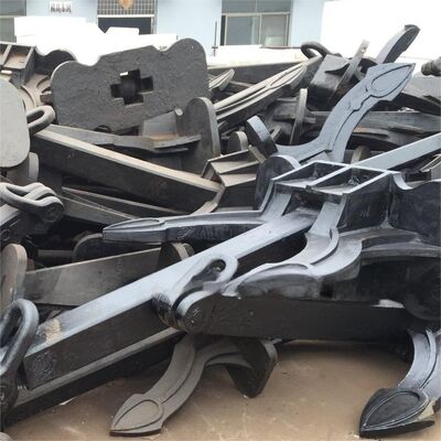 High Holding Power AC14 Stockless Anchor Cast Steel Marine Anchor 75kg-30000kg Custom Size 