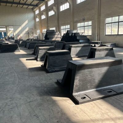 EPDM Marine V Rubber Fender Square Hollow Design Dock Fender with CCS BV Certification