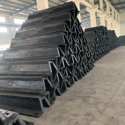 EPDM Marine V Rubber Fender Square Hollow Design Dock Fender with CCS BV Certification