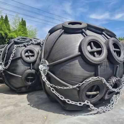ISO17357 Standard Marine Rubber Fender with High Energy Absorption and Anti-Aging Marine Rubber for Dock Protection