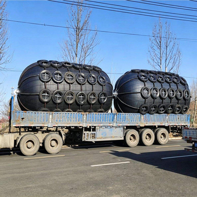 Custom Thickness Rubber Layer Inflatable Boat Fender with High Energy Absorption and Corrosion Resistance for Dock Protection