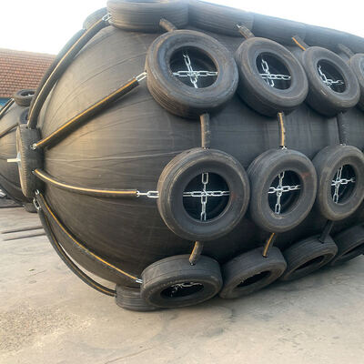 BV Certificate ISO 17357 Certified Marine Rubber Fender with High Energy Absorption for Marine Safety