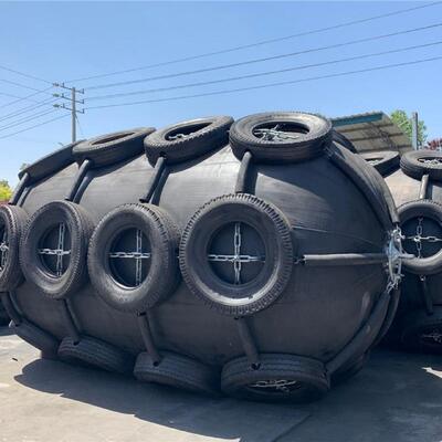 BV Certificate ISO 17357 Certified Marine Rubber Fender with High Energy Absorption for Marine Safety