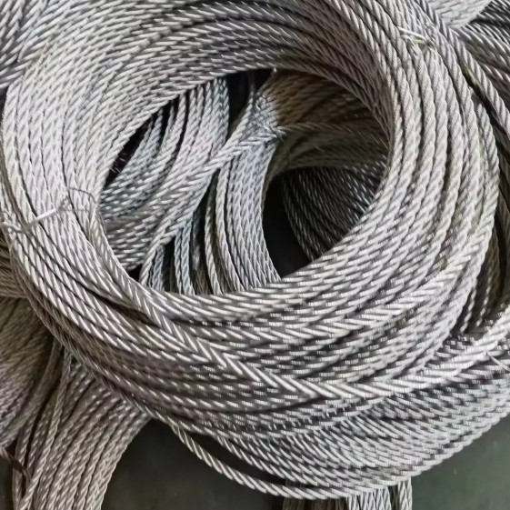 10mm Steel Core Steel Wire Galvanized Marine Wire Rope For Marine Cranes