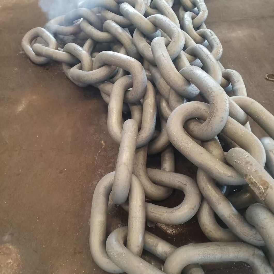 U2 U3 Grade Marine Anchor Chains for Ships - Stud Link Design