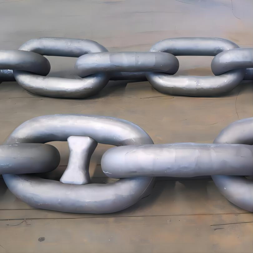 U2 U3 Grade Marine Anchor Chains for Ships - Stud Link Design