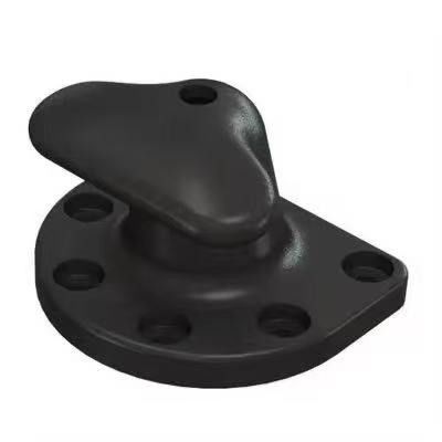 30T T Head Cast Iron Yacht Bollard Dock Bollards Painted Bitumen large vessel