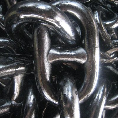 60mm Grade3  High - Strength Alloy Steel Spray Paint  Stud Link Anchor Chain