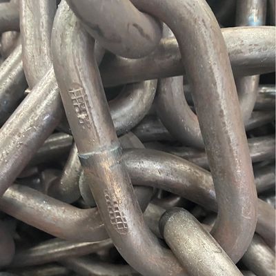 76mm Grade3 High - Strength Alloy Steel Spray Paint Stud Link Anchor Chain