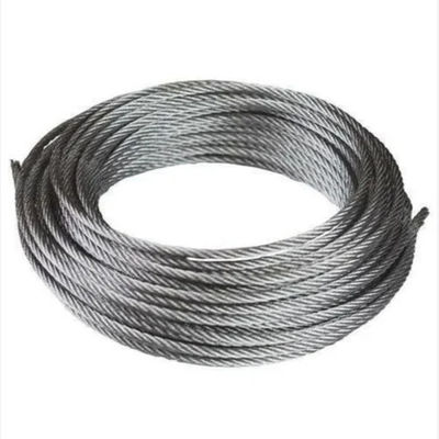 9mm fiber core Galvanizing treatment High-carbon steel wire rope  Marine wire rope