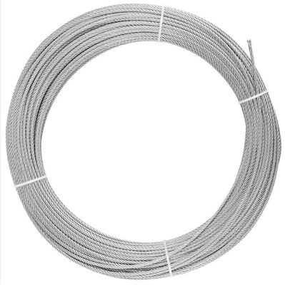 9mm High Carbon Steel Wire Steel Core Galvanized Steel Rope For Marine Cranes