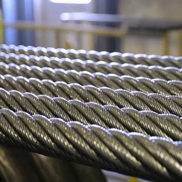 24mm steel core Galvanizing treatment  High-carbon steel wire  Marine wire rope