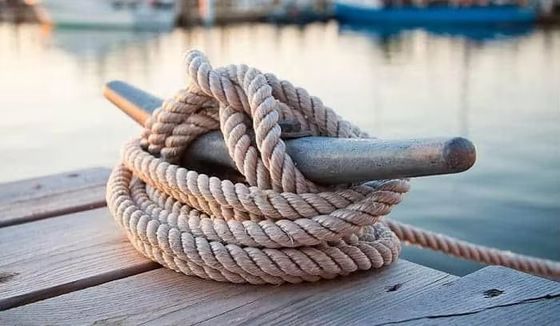 8 Strand Rope Factory Price Nylon Polyester Anchor Marine Rope For Boat Mooring Yachting