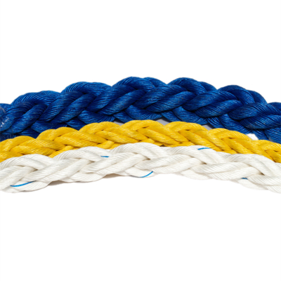 2mm 10mm 20mm 3 Strand PE PP Rope For Agriculture Marine Mariculture Packaging Fishing-Black White Red Blue