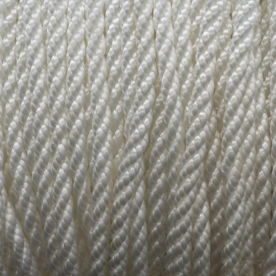 3 Strand Nylon Polyester PP Multifilament Marine Rope For Mooring Customizable Length