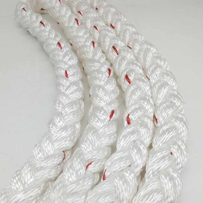64mmx220m Marine Hawser 8 Strand Polypropylene Multifilament Rope Mooring Rope For Shipowner