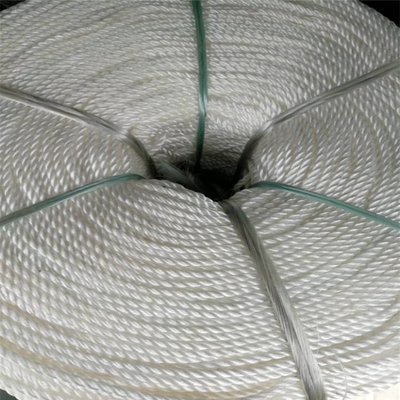 Customizable Color 6MM 8MM High Tensile 3 Strand Polypropylene Strength Packing Rope