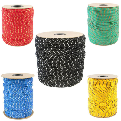 Customized High Tenacity 3mm-5mm Braided PP Rope With ± 5% Weight And Length Tolerance