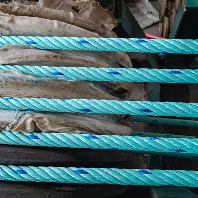 8 Strand Galvanized PP Combination Rope 40mm Fishing Use