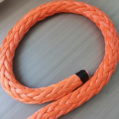 High Strength 10mm 12 Strand Uhmwpe Fiber Braid Line Marine Sail Rope Yacht