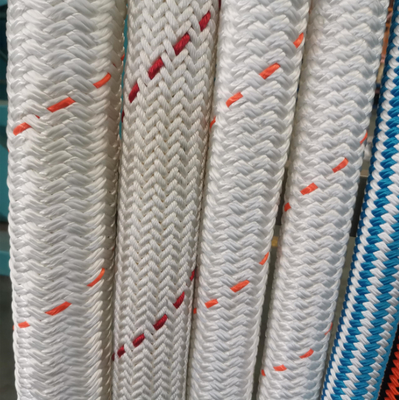 Multi-Color Rope Spool 38mm Double Braid Nylon Rope For Marine Use