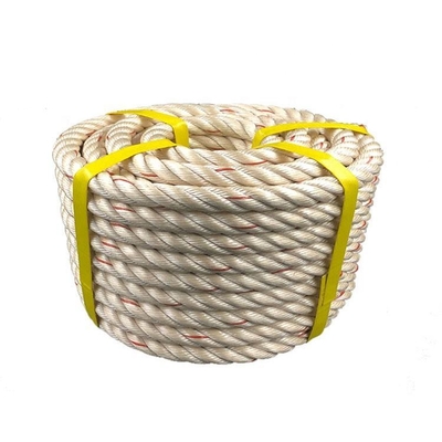 High Strength Polysteel Twisted PP Rope 28mm For Fishing Marine Boat Pot Winches Docking
