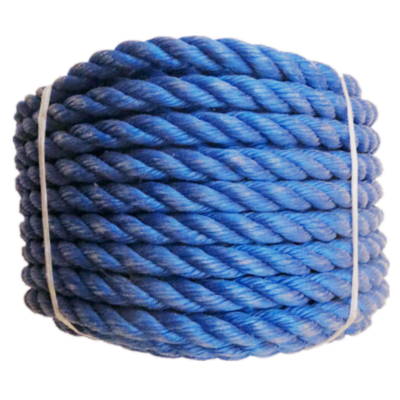 4 Strands Twisted Pp Rope 100m 200m Customized Length Polypropylene Mooring Rope