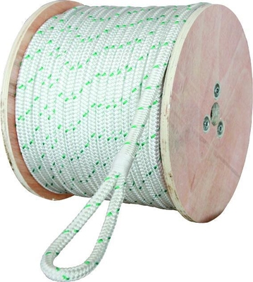10 Mm Diameter Double Braided Multipurpose Polyester 12strand Fabric Nylon Twisted Heavy Duty Woven Rope Sailing Sailboat