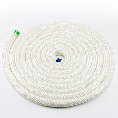 10 Mm Diameter Double Braided Multipurpose Polyester 12strand Fabric Nylon Twisted Heavy Duty Woven Rope Sailing Sailboat
