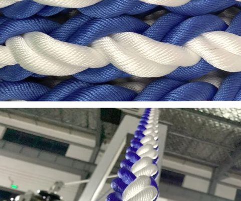 High Strength 8/12 Strand Braided Hawser Polypropylene PP Mono Monofilament Nylon Marine Towing Rope for Mooring