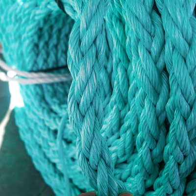 12 Strand  Braided Marine Mooring Rope Polyester Nylon PP Hawser for Packing & Transportation