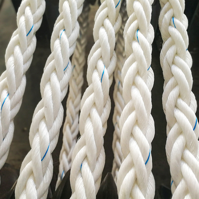 12 Strand  Braided Marine Mooring Rope Polyester Nylon PP Hawser for Packing & Transportation