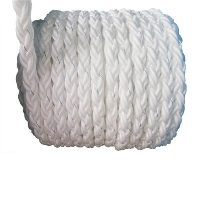 3 Strand 8 Strand 12 Strand Nylon pp polyester Marine Mooring Rope