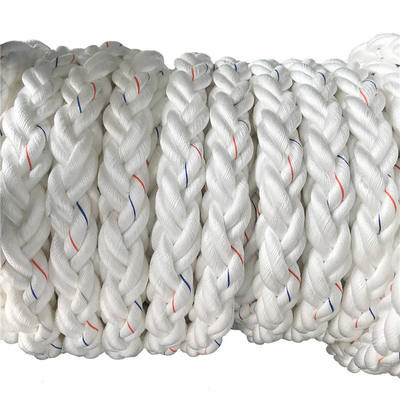 3 Strand 8 Strand 12 Strand Nylon pp polyester Marine Mooring Rope
