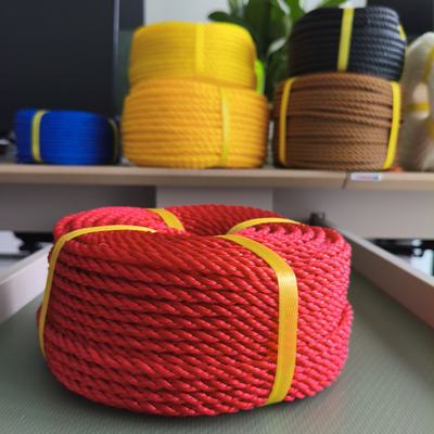 3 Strand Twisted Polyethylene Rope 10 12 14 mm * 220 m Fishing Marine PE Rope Boat Rope Durable Saltwater Resistant