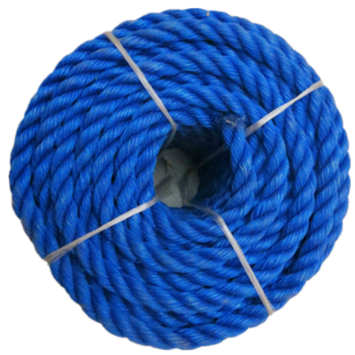 Cheap 3 or 4 Strands Twisted pp Rope 100m 200m Customized Length Polypropylene Mooring Rope