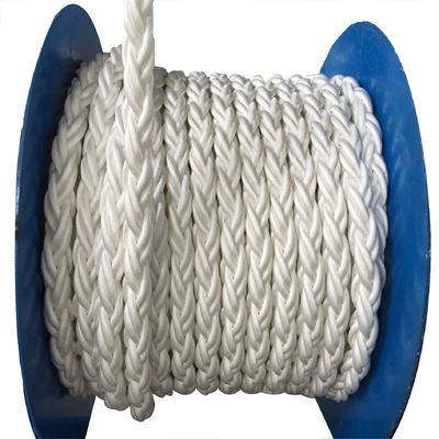 8 Strand Polypropylene Multifilament Vessel Anchor Mooring Towing Lifting Sling Rope Line Multifunctional Packaging Rope