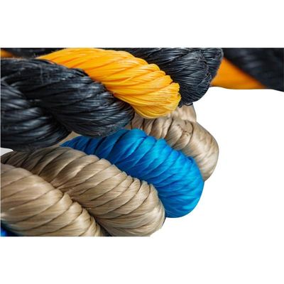 12 Strand Braided Nylon PP Colorful Marine Boat Ropes Anchor Line