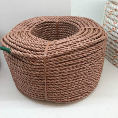 3 Strand Twisted Blue Color 10mmx200m PP Monofilament Danline Polysteel Rope With High Breaking Strength for Marine Boat