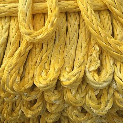 12-Strand Dynema Rope 100% UHMWPE Fiber Cord Marine Mooring Line for Yachting for Piston Part