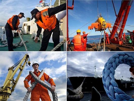12-Strand Dynema Rope 100% UHMWPE Fiber Cord Marine Mooring Line for Yachting for Piston Part