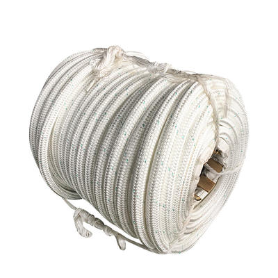 Marine Supply Dock Anchoring Line Ocean Recycled Danline Double Braided Nylon Rope for Ship Boat Yacht Sailing