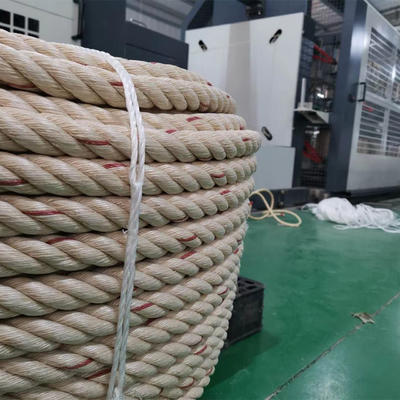 3-Strand Polyester Twist Rope Black Gold White 5mm 6mm Marine Ropes In Packaging High Strength Feature
