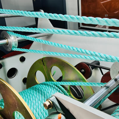 Fishing marine Polypropylene PP danline 3 /4 strands twisted PP floating polysteel rope