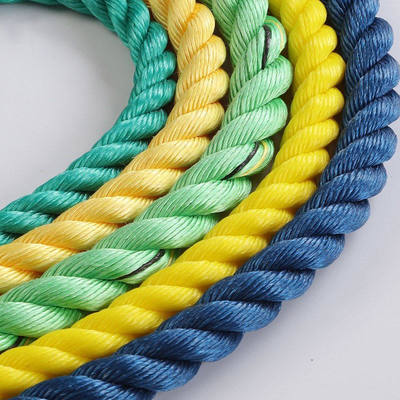 High Strength Polypropylene 3 Strand Twisted PE Twine Nylon Marine Rope PP Rope