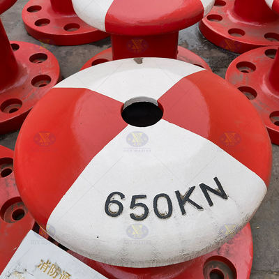 Cast Steel/Cast Iron Docking Dolphin Marine Pillar Bollard for Ports Marine Mooring Solutions