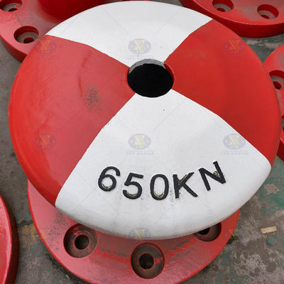 Cast Steel/Cast Iron Docking Dolphin Marine Pillar Bollard for Ports Marine Mooring Solutions