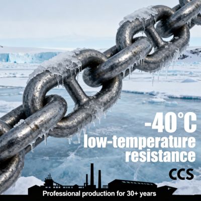 Alloy Steel Stud Anchor Marine Ship Chain Mooring With CCS Certificate