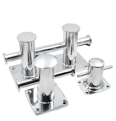 Nhà cung cấp phần cứng hàng hải neo đậu hạng nặng Cọc bích sừng đôi bằng gang đúc Cọc bích hàng hải