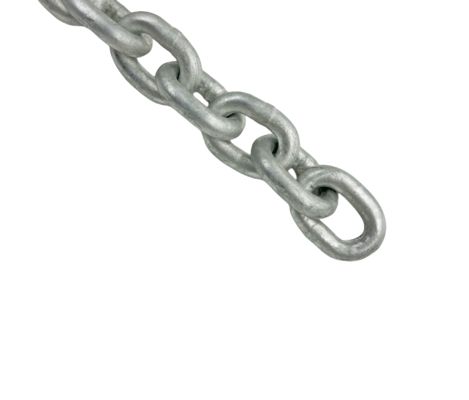 8mm Hot Dip Galvanized Chain DIN766 Welded Marine Chain for Connection